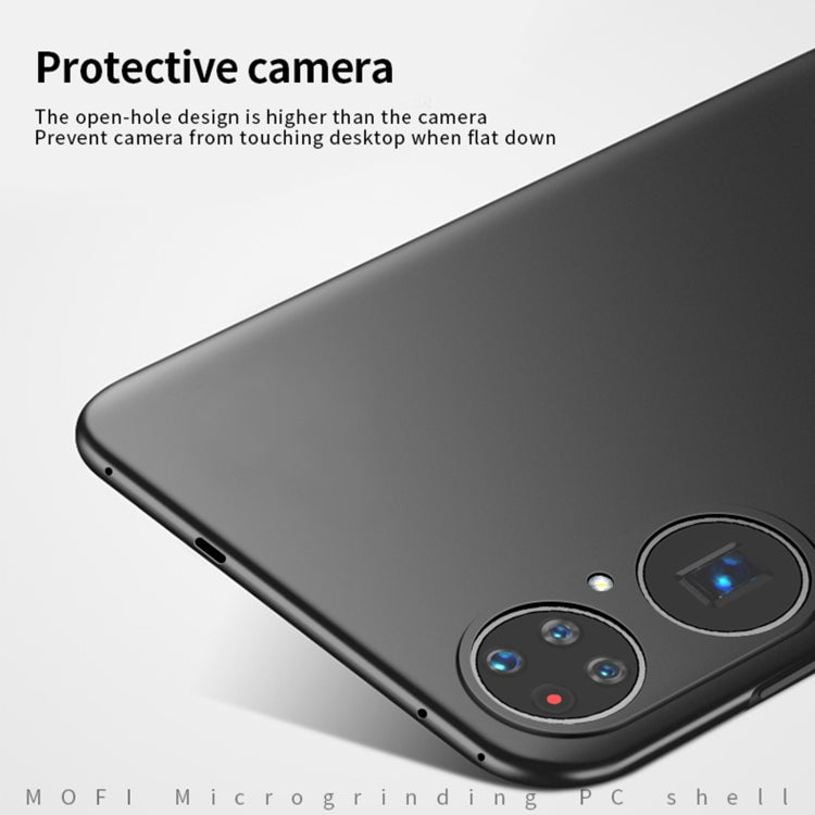 For Huawei P50 Pro MOFI Frosted PC Ultra-thin Hard Case(Black) - Huawei Cases by MOFI | Online Shopping South Africa | PMC TechLife | Buy Now Pay Later Mobicred