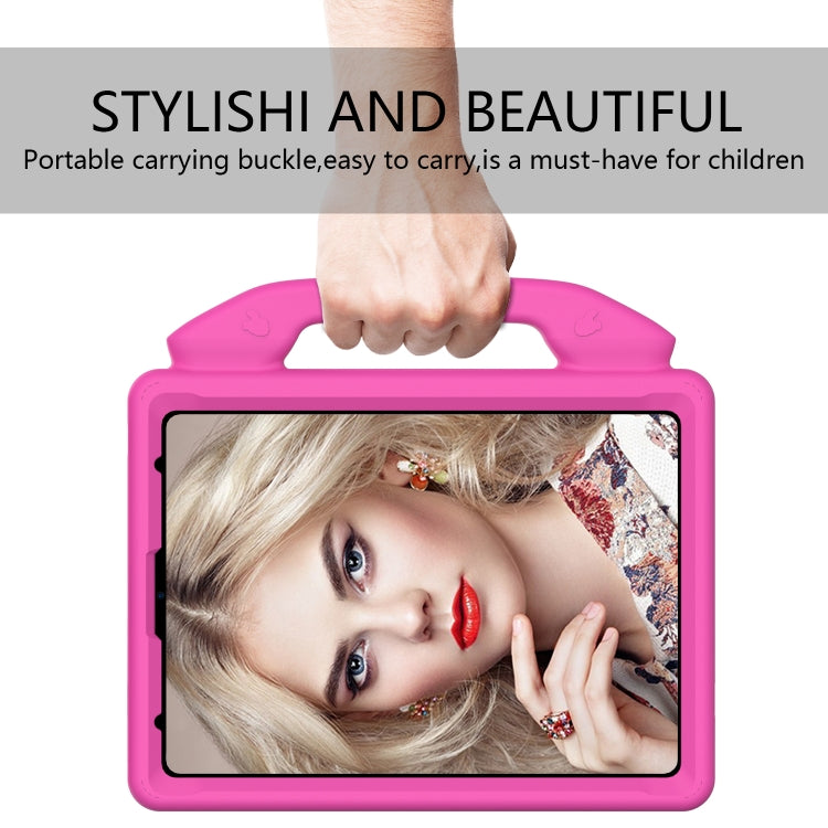 For iPad Pro 11 2022 / 2021 Children EVA Shockproof Tablet Case with Thumb Bracket(Rose Red) - iPad Pro 11 (2022/2021) Cases by PMC TechLife | Online Shopping South Africa | PMC TechLife