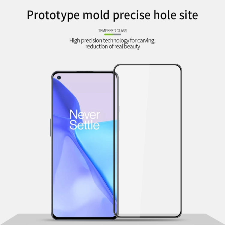 For OnePlus 9 / 9R MOFI 9H 3D Explosion-proof Curved Screen Tempered Glass Film(Black) - free shipping - PMC TechLife - Order now!