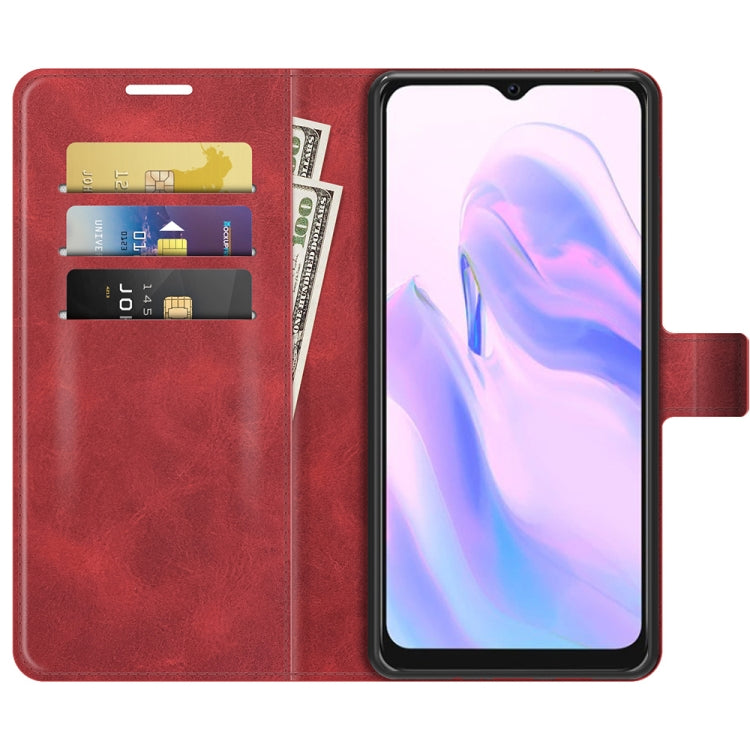 For Blackview A70 Retro Calf Pattern Buckle Horizontal Flip Leather Case with Holder & Card Slots & Wallet(Red) - More Brand by PMC TechLife | Online Shopping South Africa | PMC TechLife | Buy Now Pay Later Mobicred