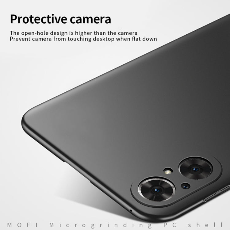 For Honor 50 SE MOFI Frosted PC Ultra-thin Hard Case(Black) - Honor Cases by MOFI | Online Shopping South Africa | PMC TechLife | Buy Now Pay Later Mobicred