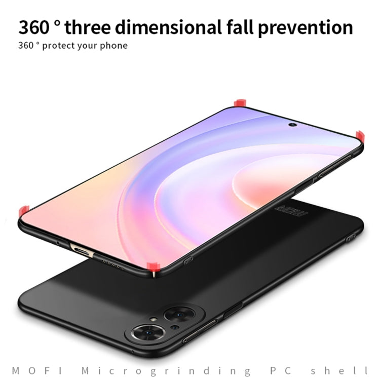 For Honor 50 SE MOFI Frosted PC Ultra-thin Hard Case(Black) - Honor Cases by MOFI | Online Shopping South Africa | PMC TechLife | Buy Now Pay Later Mobicred