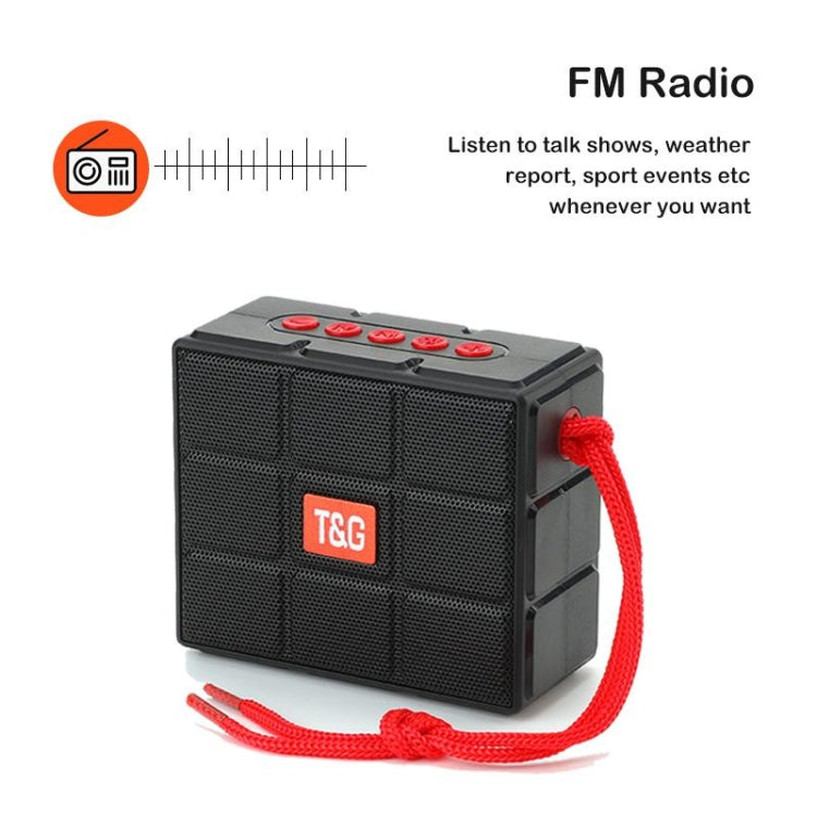 T&G TG311 LED Flashlight Portable Bluetooth Speaker, Support TF Card / FM / 3.5mm AUX / U Disk(Gray) - free shipping - PMC Jewellery - Order now!
