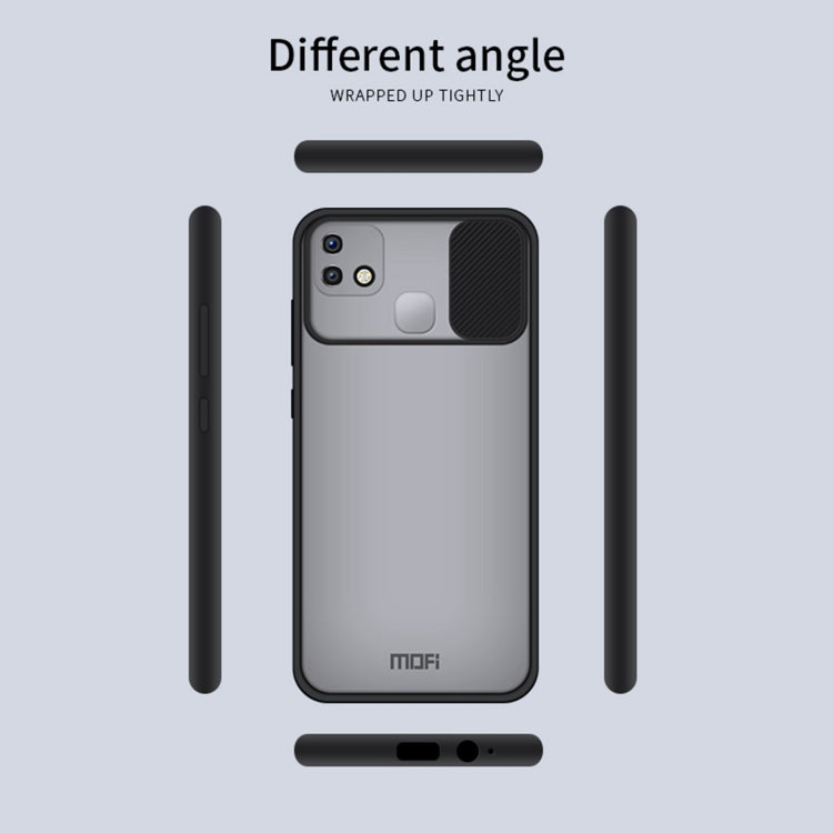 For Infinix HOT 10i MOFI Xing Dun Series Translucent Frosted PC + TPU Privacy Anti-glare Shockproof All-inclusive Protective Case(Green) - free shipping - PMC TechLife - Order now!