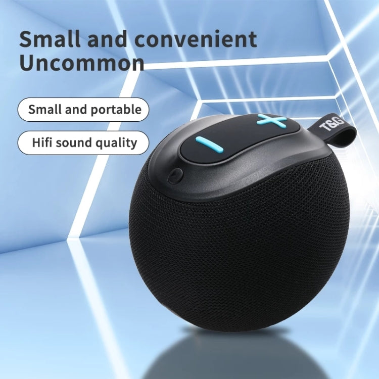 T&G TG623 TWS Portable Wireless Speaker Outdoor Waterproof Subwoofer 3D Stereo Support FM / TF Card(Red) - free shipping - PMC Jewellery - Order now!