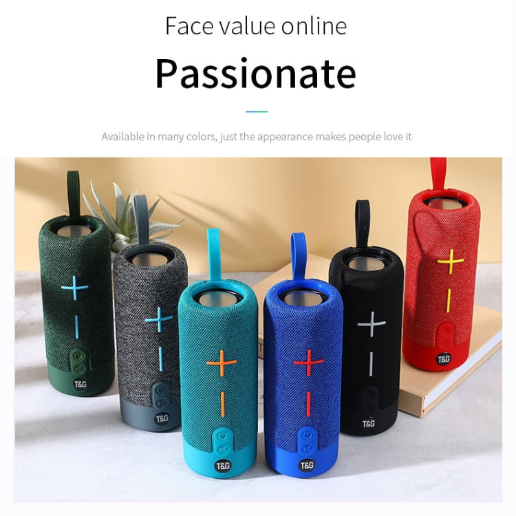 T&G TG619 Portable Bluetooth Wireless Speaker Waterproof Outdoor Bass Subwoofer Support AUX TF USB(Black) - free shipping - PMC Jewellery - Order now!
