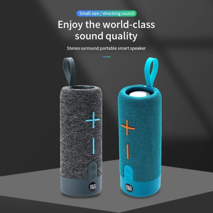 T&G TG619 Portable Bluetooth Wireless Speaker Waterproof Outdoor Bass Subwoofer Support AUX TF USB(Green) - free shipping - PMC Jewellery - Order now!
