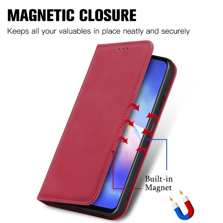 For Blackview A90 Retro Skin Feel Business Magnetic Horizontal Flip Leather Case with Holder & Card Slots & Wallet & Photo Frame(Red) - More Brand by PMC TechLife | Online Shopping South Africa | PMC TechLife | Buy Now Pay Later Mobicred