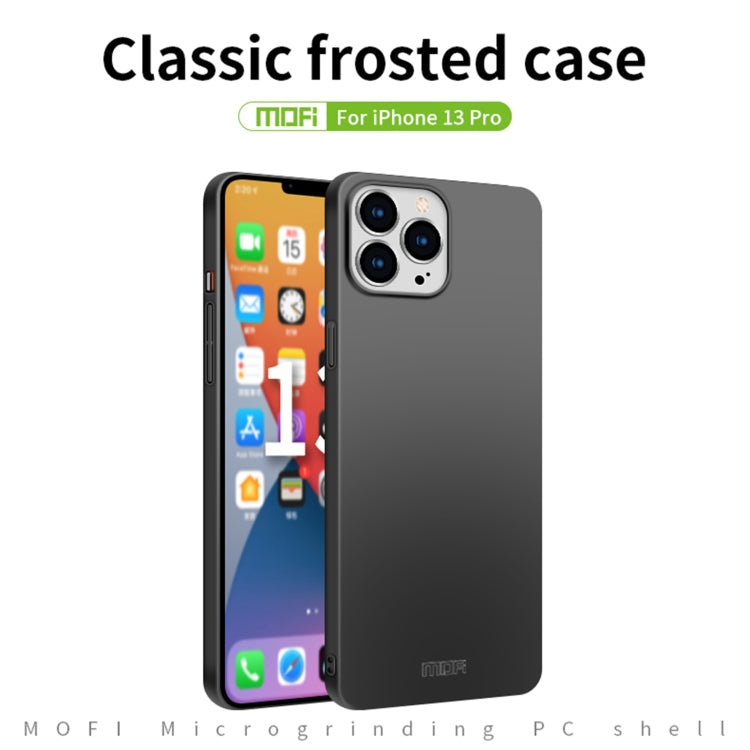 For iPhone 13 Pro MOFI Frosted PC Ultra-thin Hard Case(Rose Gold) - free shipping - PMC TechLife - Order now!