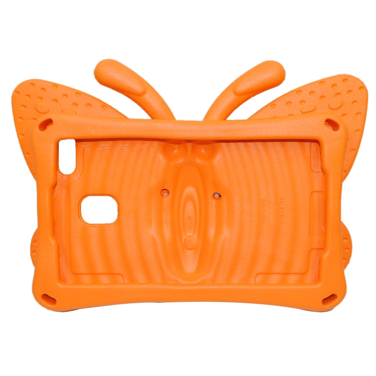 For Huawei MediaPad M5 8.4 / M6 8.4/ M3 8.0 / M3 8.4 / T3 8.0 / Honor Waterplay 8.0 Butterfly Kickstand EVA Children Tablet Case(Orange) - Honor by PMC TechLife | Online Shopping South Africa | PMC TechLife | Buy Now Pay Later Mobicred