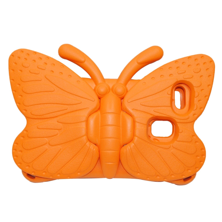 For Huawei MediaPad M5 8.4 / M6 8.4/ M3 8.0 / M3 8.4 / T3 8.0 / Honor Waterplay 8.0 Butterfly Kickstand EVA Children Tablet Case(Orange) - Honor by PMC TechLife | Online Shopping South Africa | PMC TechLife | Buy Now Pay Later Mobicred