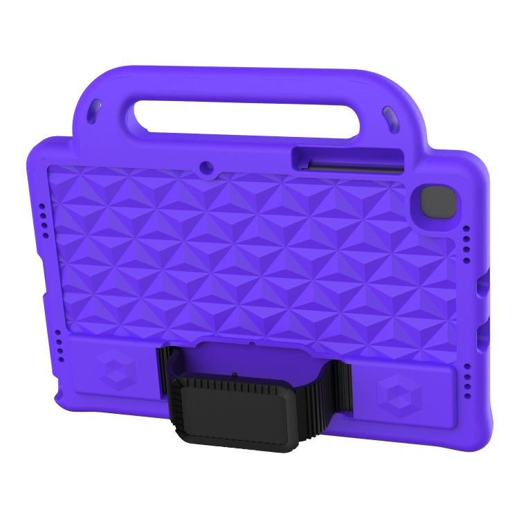 For Lenovo Tab M10 Plus TB-X606 10.3 Diamond Series EVA Anti-Fall Shockproof Sleeve Protective Shell Case with Holder & Strap(Purple) - Lenovo by PMC TechLife | Online Shopping South Africa | PMC TechLife | Buy Now Pay Later Mobicred