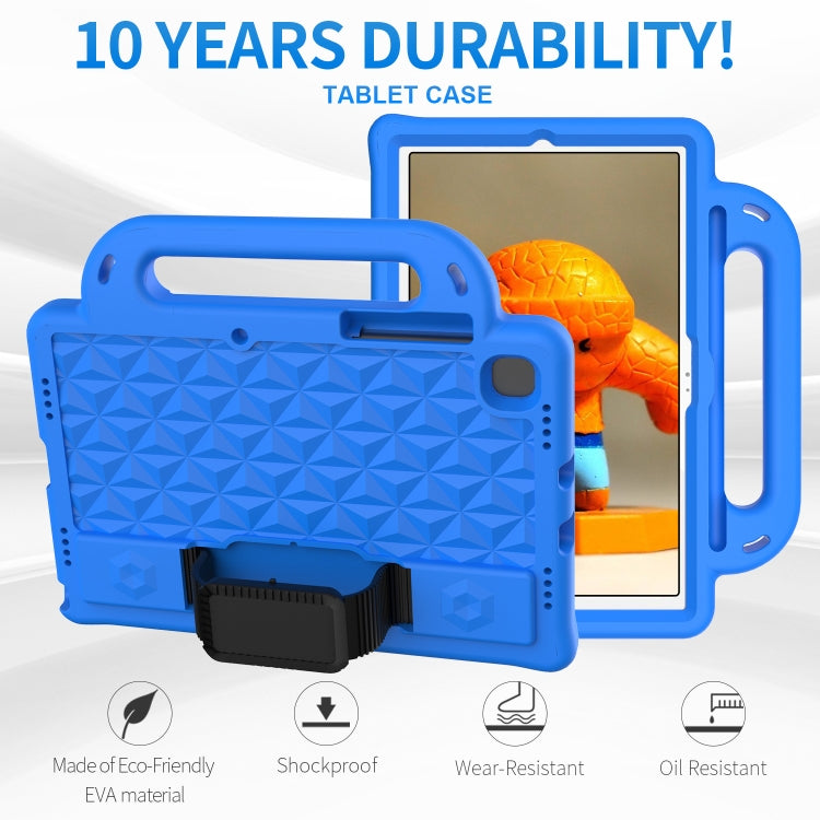 For Lenovo Tab M10 Plus TB-X606 10.3 Diamond Series EVA Anti-Fall Shockproof Sleeve Protective Shell Case with Holder & Strap(Green) - free shipping - PMC TechLife - Order now!