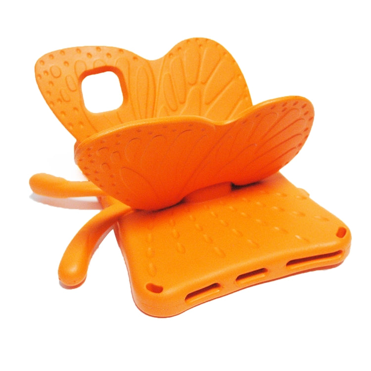 For Lenovo Tab M10 Plus TB-X606F/X 10.1 Butterfly Bracket Style EVA Children Falling Proof Cover Protective Case(Orange) - free shipping - PMC TechLife - Order now!