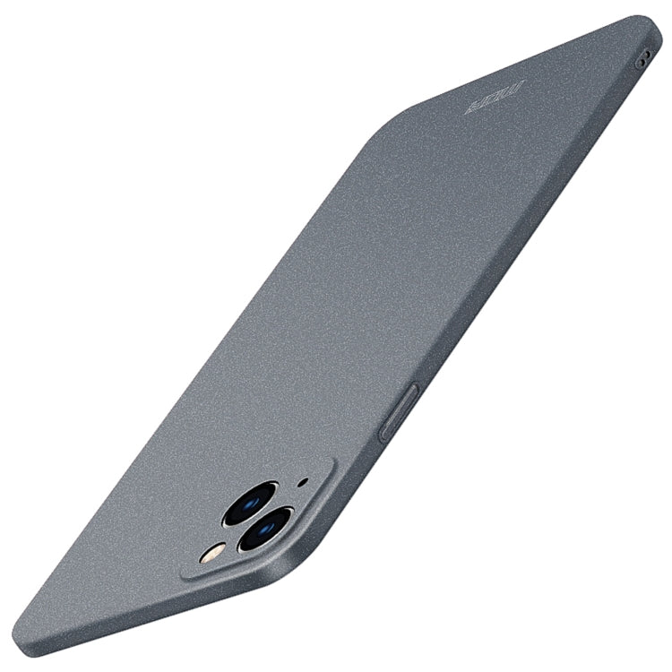For iPhone 13 MOFI Fandun Series Frosted PC Ultra-thin All-inclusive Protective Case(Grey) - free shipping - PMC TechLife - Order now!