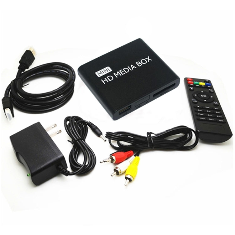 X9 Mini HD HDD Multimedia Player 4K Video Loop USB External Media Player AD Player(US Plug) - Multimedia Player by PMC TechLife | Online Shopping South Africa | PMC TechLife | Buy Now Pay Later Mobicred