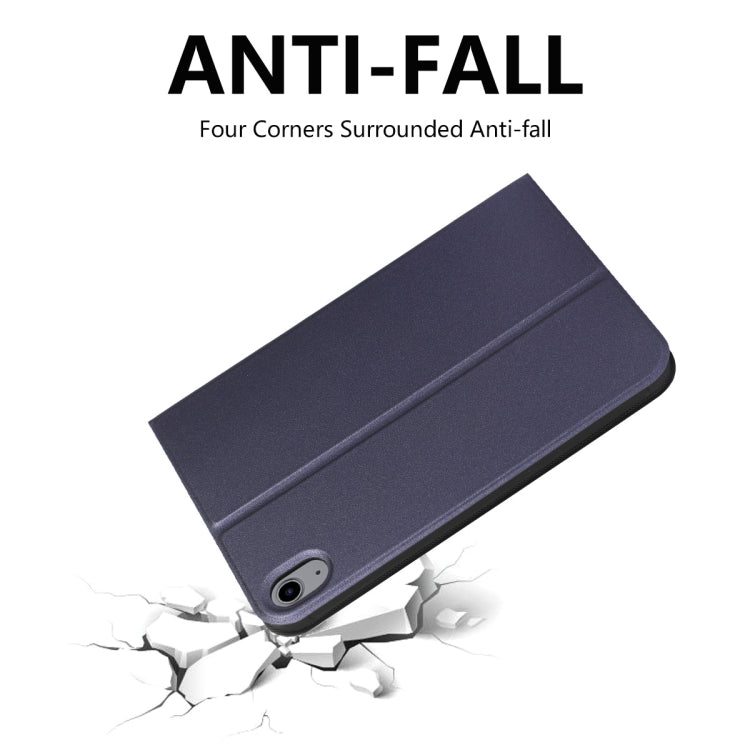 For iPad mini 2024 / mini 6 ENKAY Horizontal Flip PU Leather + TPU Smart Tablet Case with Holder & Sleep / Wake-up Function(Dark Blue) - free shipping - PMc TechLife - Order now!