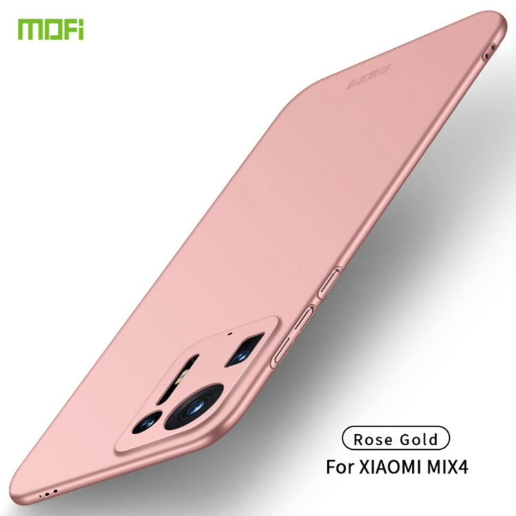 For Xiaomi Mix 4 MOFI Frosted PC Ultra-thin Hard Case(Rose Gold) - Xiaomi Cases by MOFI | Online Shopping South Africa | PMC TechLife