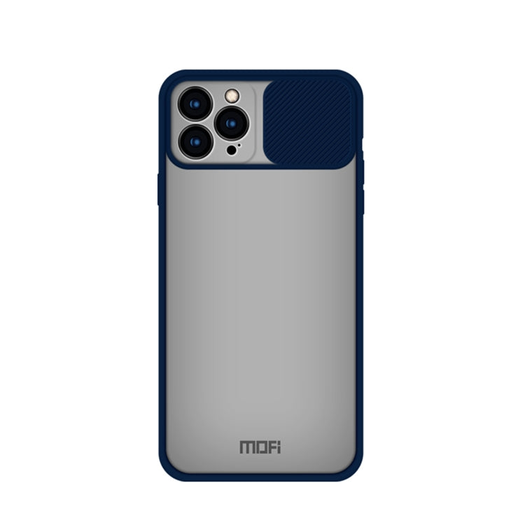 For iPhone 13 Pro Max MOFI Translucent Frosted PC + TPU Phone Case(Blue) - iPhone 13 Cases by MOFI | Online Shopping South Africa | PMC TechLife | Buy Now Pay Later Mobicred