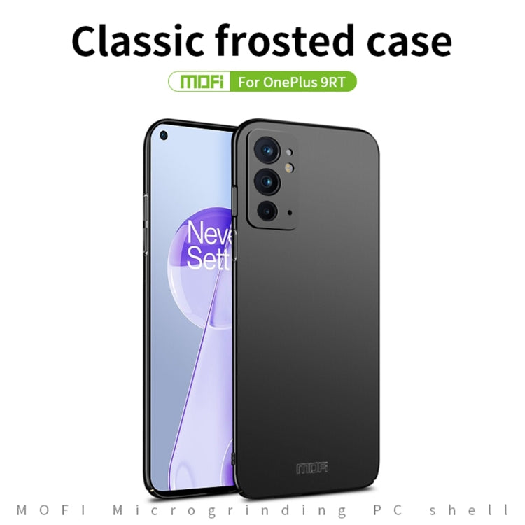 For OnePlus 9RT 5G MOFI Frosted PC Ultra-thin Hard Phone Case(Rose Gold) - OnePlus Cases by MOFI | Online Shopping South Africa | PMC TechLife | Buy Now Pay Later Mobicred