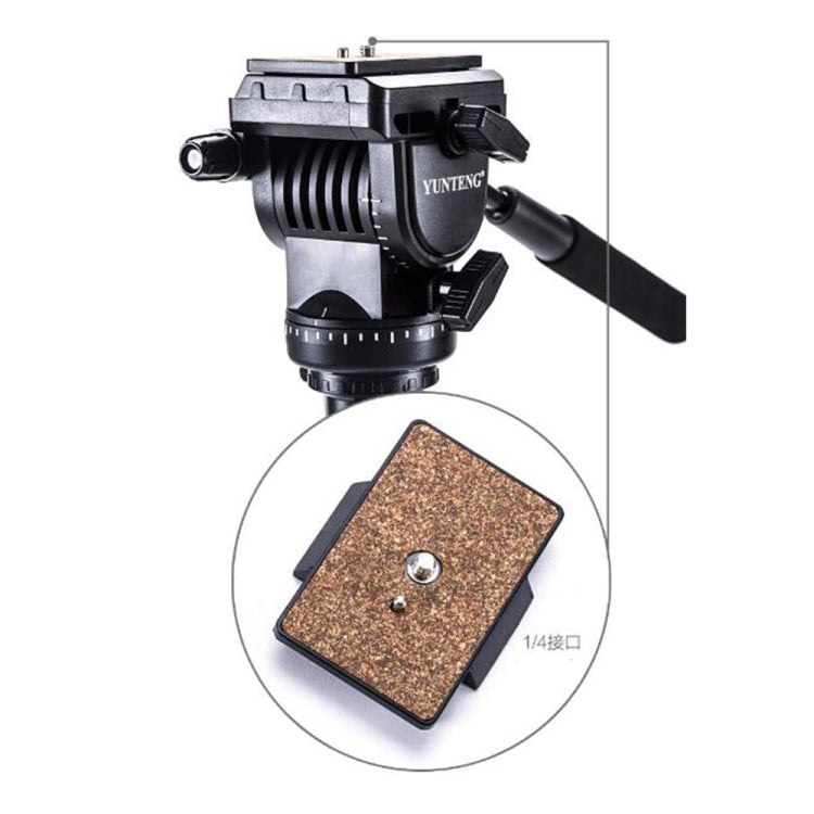 YUNTENG VCT-558 Camera Monopod + Fluid Pan Head + Unipod Holder - free shipping - PMC TechLife - Order now!