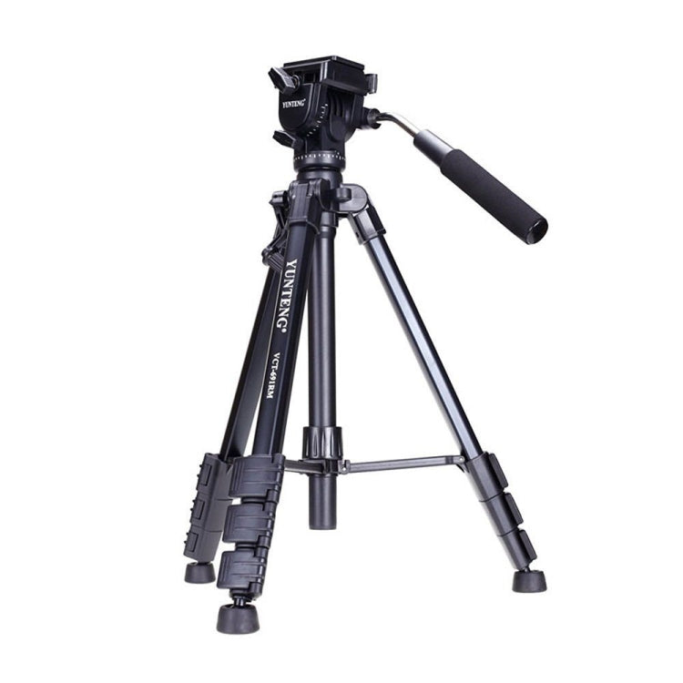 YUNTENG VCT-691 Aluminum Tripod Mount with Fluid Drag Head - free shipping - PMC TechLife - Order now!