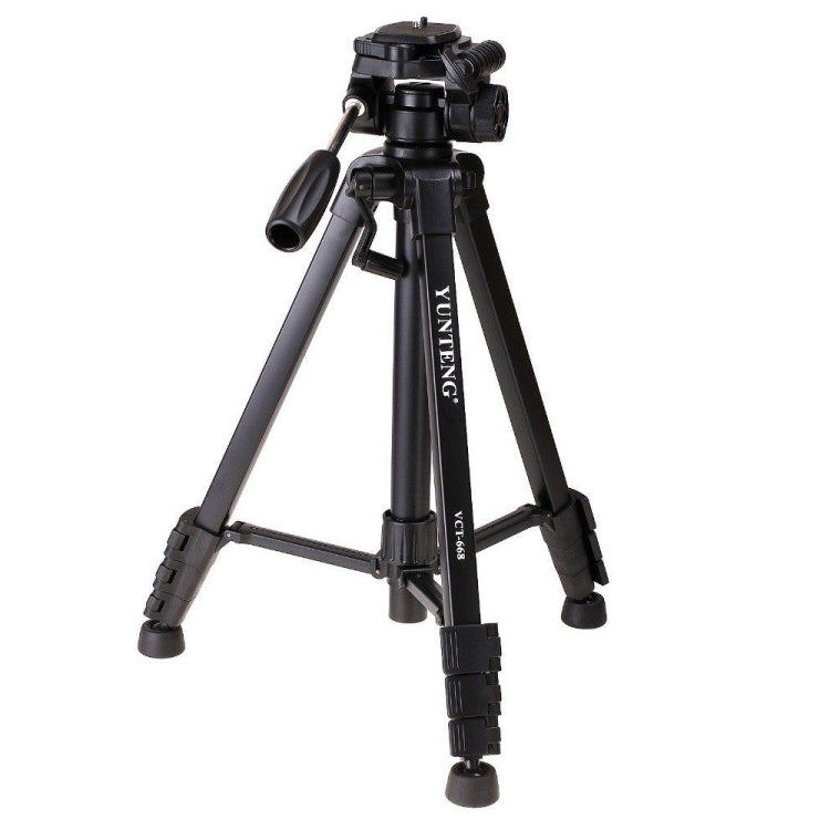 YUNTENG VCT-668 Aluminum Alloy Tripod Mount for 3 dimensional Damping Head - Tripods by YUNTENG | Online Shopping South Africa | PMC TechLife | Buy Now Pay Later Mobicred