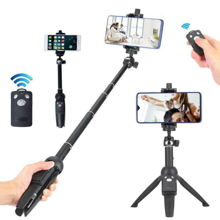 Yunteng YT-9928 3 in 1 Handheld Tripod, Monopod Selfie Stick, Bluetooth Remote Shutter for All Smartphones - Selfie Sticks by PMC TechLife | Online Shopping South Africa | PMC TechLife | Buy Now Pay Later Mobicred