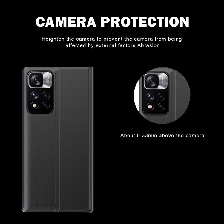For Samsung Galaxy S22 Ultra 5G Plain Texture Cloth Attraction Flip Holder Leather Phone Case(Dark Blue) - Galaxy S22 Ultra 5G Cases by PMC TechLife | Online Shopping South Africa | PMC TechLife