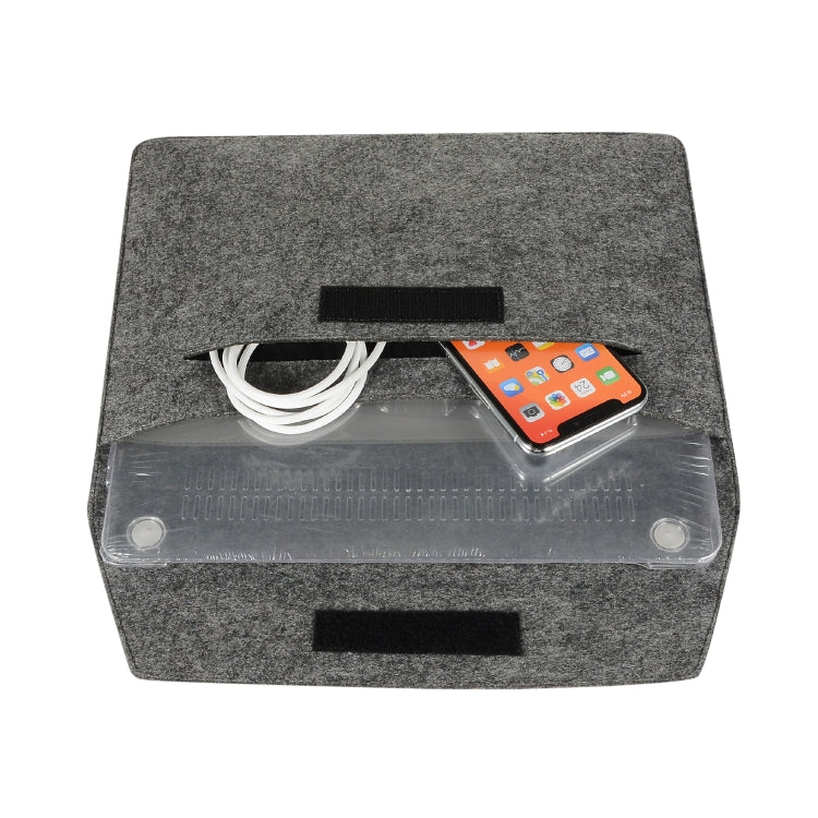 Felt Liner Bag Computer Bag Notebook Protective Cover For 13 inch(Black) - 13.3 inch by PMC TechLife | Online Shopping South Africa | PMC TechLife | Buy Now Pay Later Mobicred