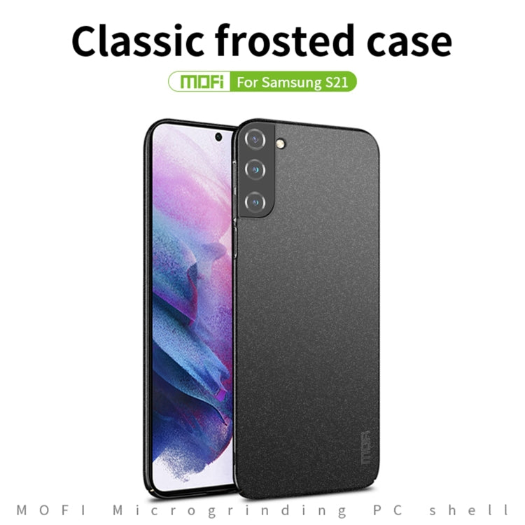 For Samsung Galaxy S21 5G MOFI Fandun Series Frosted Ultra-thin PC Hard Phone Case(Green) - free shipping - PMC TechLife - Order now!