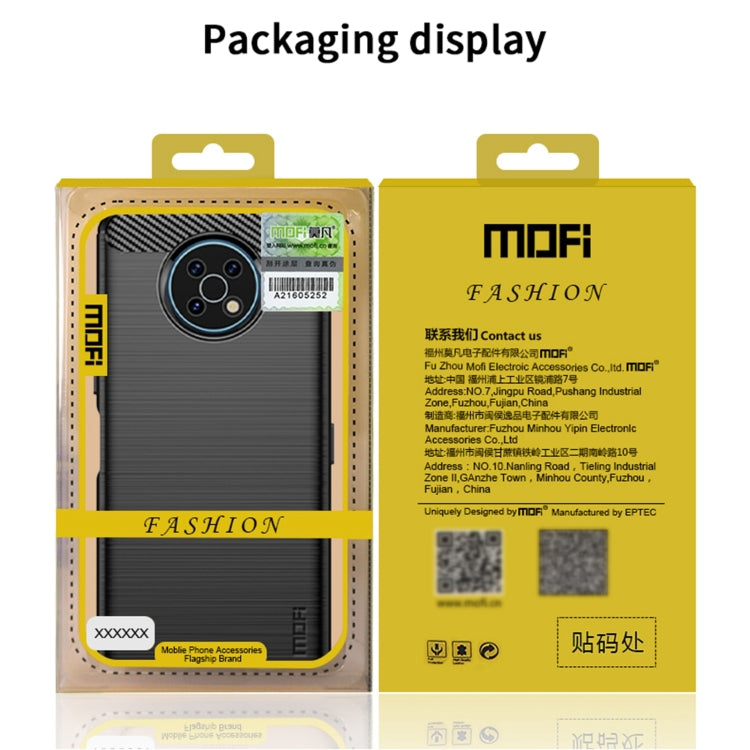 For Sony Xperia Pro-I MOFI Gentleness Brushed Carbon Fiber Soft TPU Case(Black) - Sony Cases by MOFI | Online Shopping South Africa | PMC TechLife