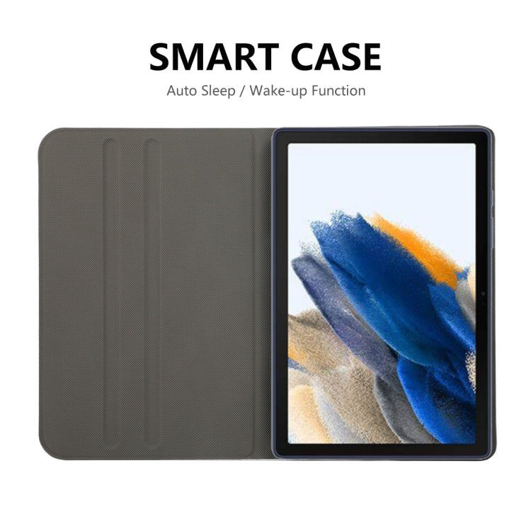 For Samsung Galaxy Tab A8 10.5 2021 X200/X205 ENKAY Leather Stand Smart Tablet Case(Dark Blue) - free shipping - PMc TechLife - Order now!