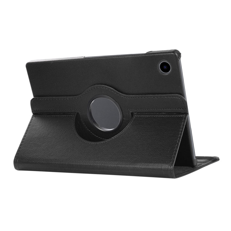 For Samsung Galaxy Tab A8 10.5 2021 X200/X205 ENKAY 360 Degree Rotation Litchi Leather Smart Case(Dark Blue) - free shipping - PMc TechLife - Order now!