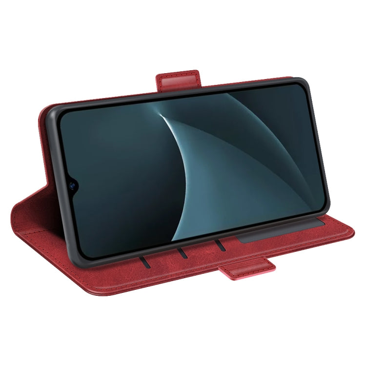 For Blackview A95 Dual-side Magnetic Buckle Leather Phone Case(Red) - More Brand by PMC TechLife | Online Shopping South Africa | PMC TechLife | Buy Now Pay Later Mobicred