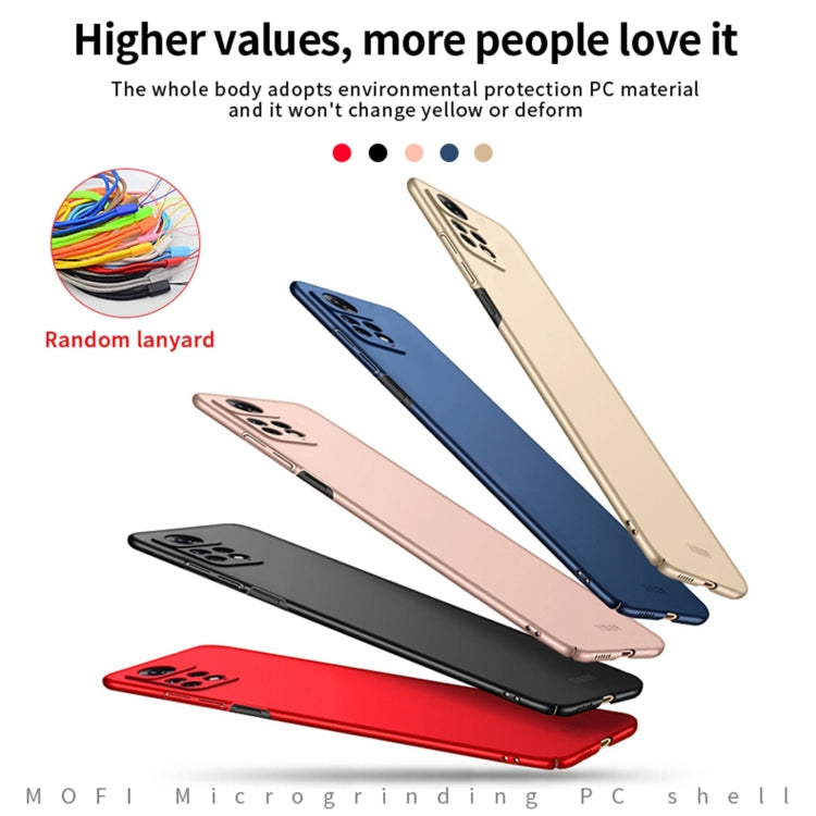 For Xiaomi Redmi Note 11 Global MOFI Frosted PC Ultra-thin Hard  Phone Case(Red) - free shipping - PMC TechLife - Order now!