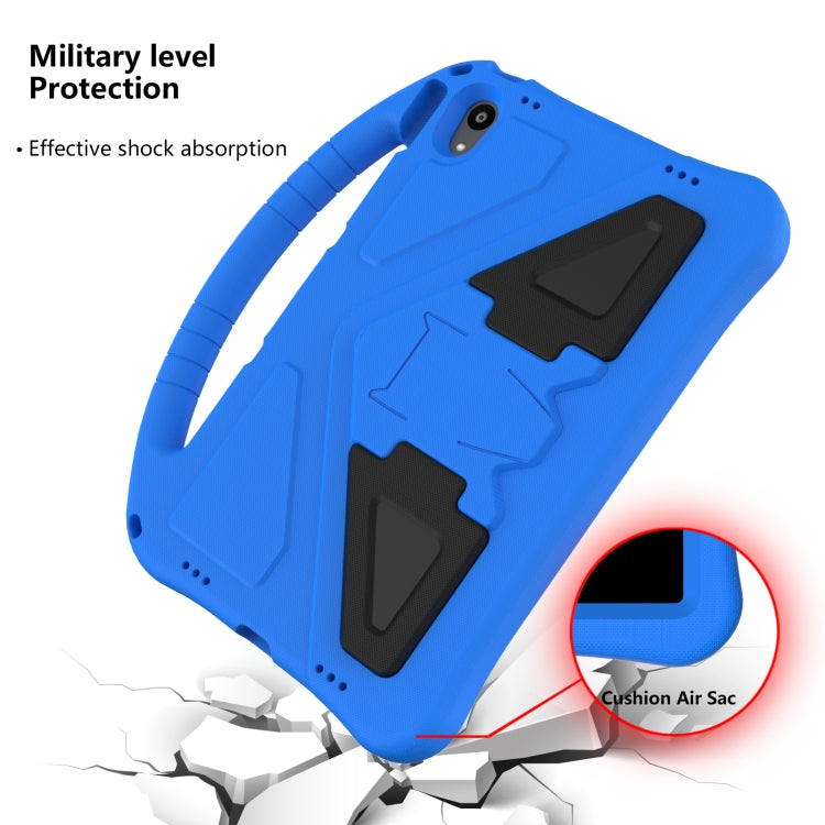 For Motorola Moto Tab G70 EVA Shockproof Tablet Case with Holder(Blue) - Others by PMC TechLife | Online Shopping South Africa | PMC TechLife | Buy Now Pay Later Mobicred