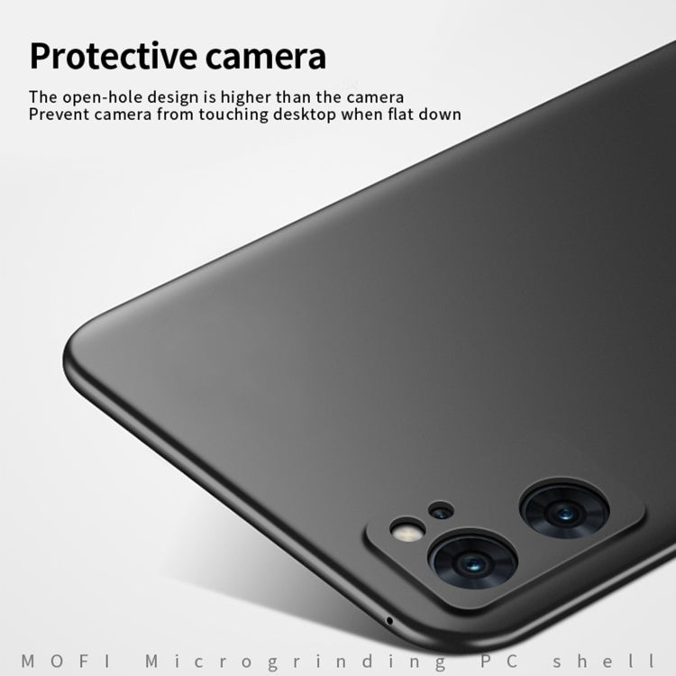 For OPPO Reno7 4G / F21 Pro 4G MOFI Frosted PC Ultra-thin Hard Case(Red) - free shipping - PMC TechLife - Order now!