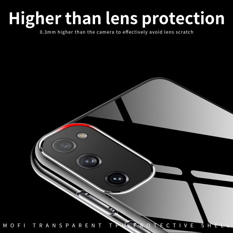 For Samsung Galaxy S20 FE / S20 FE 2022 MOFI Ming Series Ultra-thin TPU Phone Case(Transparent) - Galaxy S20 FE Cases by MOFI | Online Shopping South Africa | PMC TechLife
