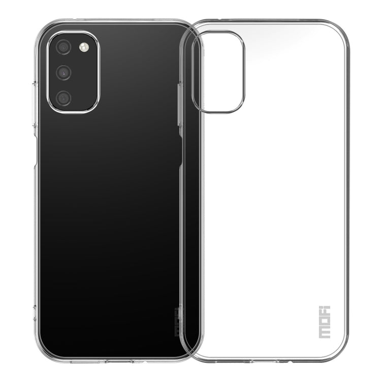 For Samsung Galaxy A03s EU 164.2mm MOFI Ming Series Ultra-thin TPU Phone Case(Transparent) - Galaxy Phone Cases by MOFI | Online Shopping South Africa | PMC TechLife