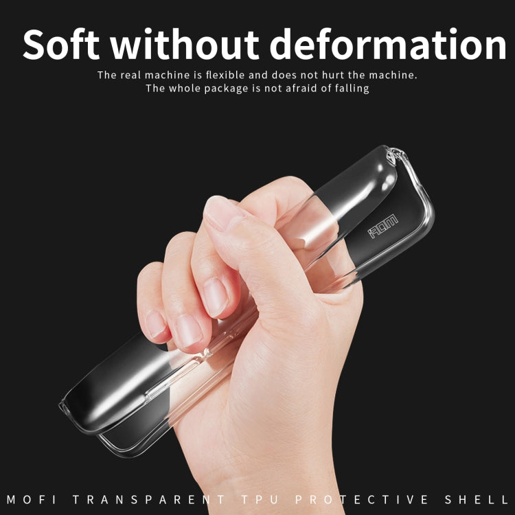 For Samsung Galaxy S22 5G MOFI Ming Series Ultra-thin TPU Phone Case(Transparent) - Galaxy S22 5G Cases by MOFI | Online Shopping South Africa | PMC TechLife