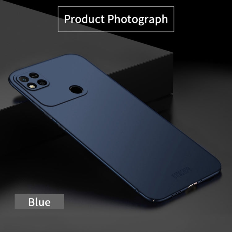 For Xiaomi Redmi 10A MOFI Frosted PC Ultra-thin Hard Case(Blue) - Xiaomi Cases by MOFI | Online Shopping South Africa | PMC TechLife | Buy Now Pay Later Mobicred