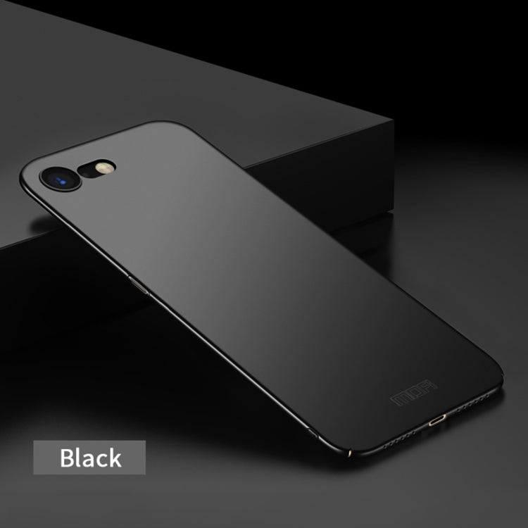 For iPhone SE 2022 / 2020 MOFI Frosted PC Ultra-thin Hard Case(Black) - free shipping - PMC TechLife - Order now!