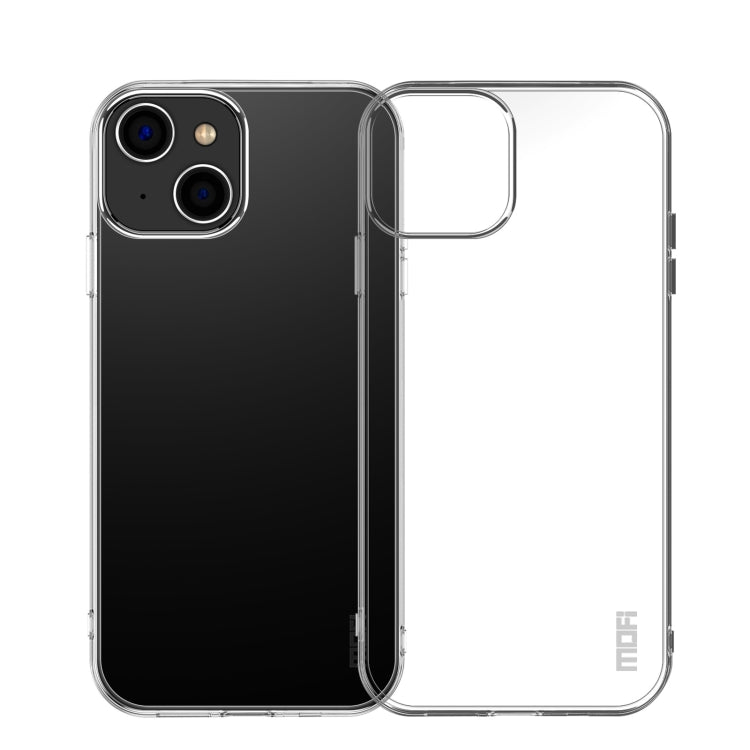 For iPhone 14 Plus MOFI Ming Series Ultra-thin TPU Phone Case (Transparent) - iPhone 14 Plus Cases by MOFI | Online Shopping South Africa | PMC TechLife