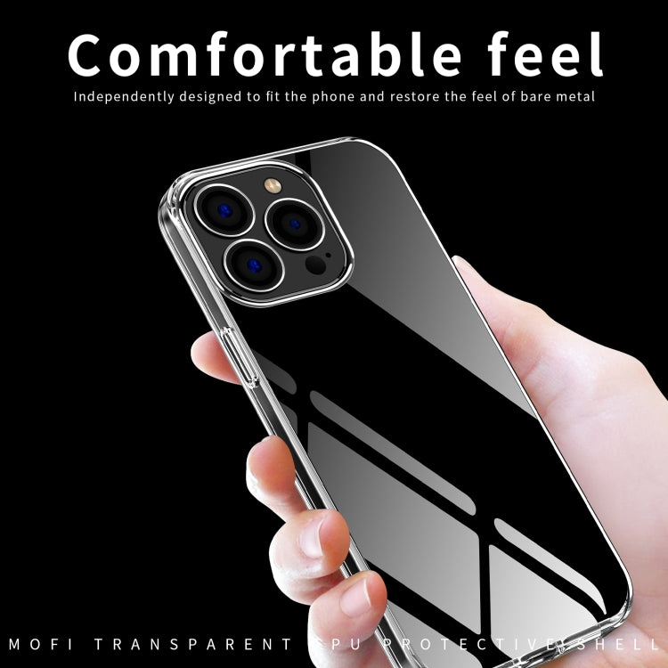For iPhone 14 Plus MOFI Ming Series Ultra-thin TPU Phone Case (Transparent) - iPhone 14 Plus Cases by MOFI | Online Shopping South Africa | PMC TechLife