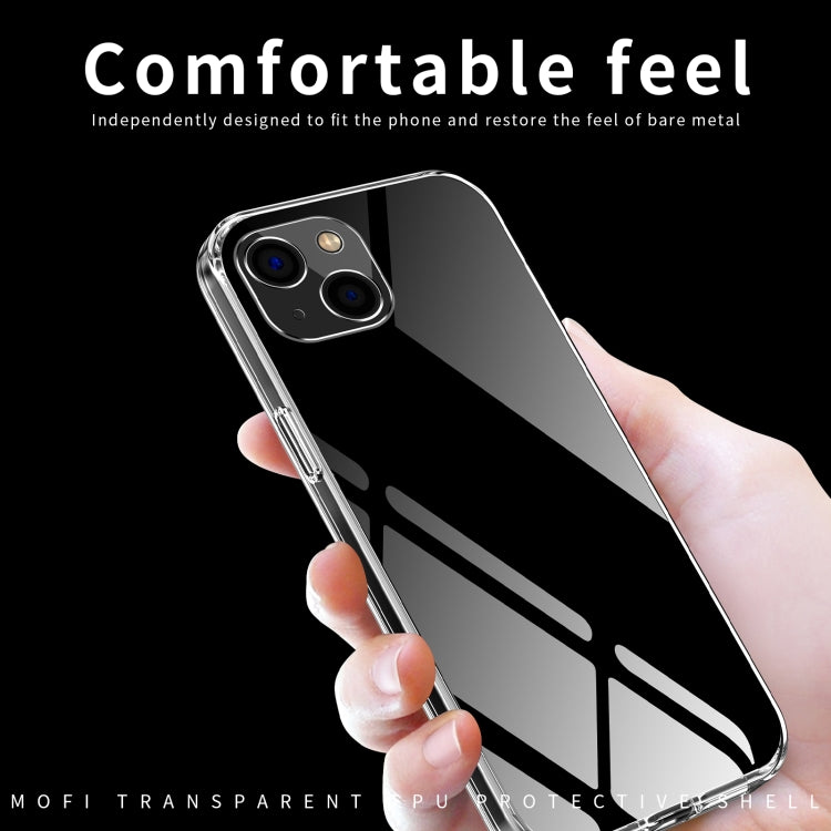 For iPhone 13 mini MOFI Ming Series Ultra-thin TPU Phone Case (Transparent) - iPhone 13 mini Cases by MOFI | Online Shopping South Africa | PMC TechLife