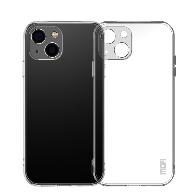 For iPhone 13 MOFI Ming Series Ultra-thin TPU Phone Case(Transparent) - iPhone 13 Cases by MOFI | Online Shopping South Africa | PMC TechLife