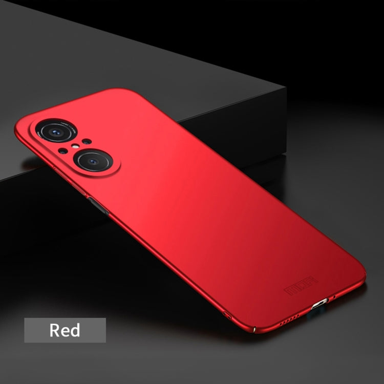 For Huawei Nova9 SE MOFI Frosted PC Ultra-thin Hard Case(Red) - Huawei Cases by MOFI | Online Shopping South Africa | PMC TechLife