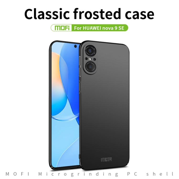 For Huawei Nova9 SE MOFI Frosted PC Ultra-thin Hard Case(Red) - Huawei Cases by MOFI | Online Shopping South Africa | PMC TechLife
