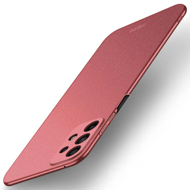 For Samsung Galaxy A53 5G MOFI Fandun Series Frosted PC Ultra-thin All-inclusive Phone Case(Red) - Galaxy Phone Cases by MOFI | Online Shopping South Africa | PMC TechLife | Buy Now Pay Later Mobicred